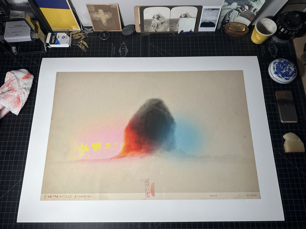 PASTORAL NFT- 028 DROP TODAY!

WHEN: 2PM PST(Accepting highest offers in 24hrs)

Ed. 10, min 50tez | 1 Ed. raffle

Highest offer(min 300tez) receives PRINT*** with physical thumb print, stamp and blind embossed signature. See images!

***PRINT OFFER/RAFFLE RULES BELOW!***

RT ✌️