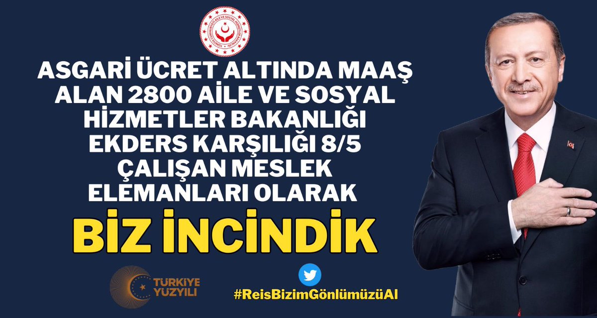 t_sosyolog's tweet photo. @ABEPDERNEK @RTErdogan @fatiherbakn_fan @tcbestepe @fuatoktay @hasandogan Aile bakanlığında çalışan biz ek dersli meslek elemanları hiçbir özlük hakkı bulunmuyor üstelik maaşlarımız asgarinin altında. #ReisBizimGönlümüzüAl 
@RTErdogan @fatiherbakn_fan @tcbestepe @fuatoktay @hasandogan https://t.co/tkPRm74oxD