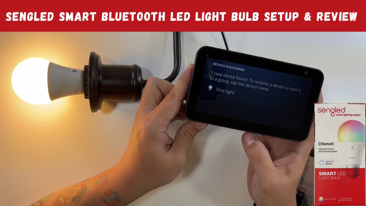 bigcvlogs's tweet image. Today we setup and review the @SengledUSA Smart Bluetooth LED Light Bulb.
This #SmartBulb works exclusively with Amazon #Alexa devices for a super quick and easy setup.
See the setup process with an #EchoShow in todays video.

youtu.be/Y1Qjt9g5PrY 

#Sengled #AlexaSmartBulb