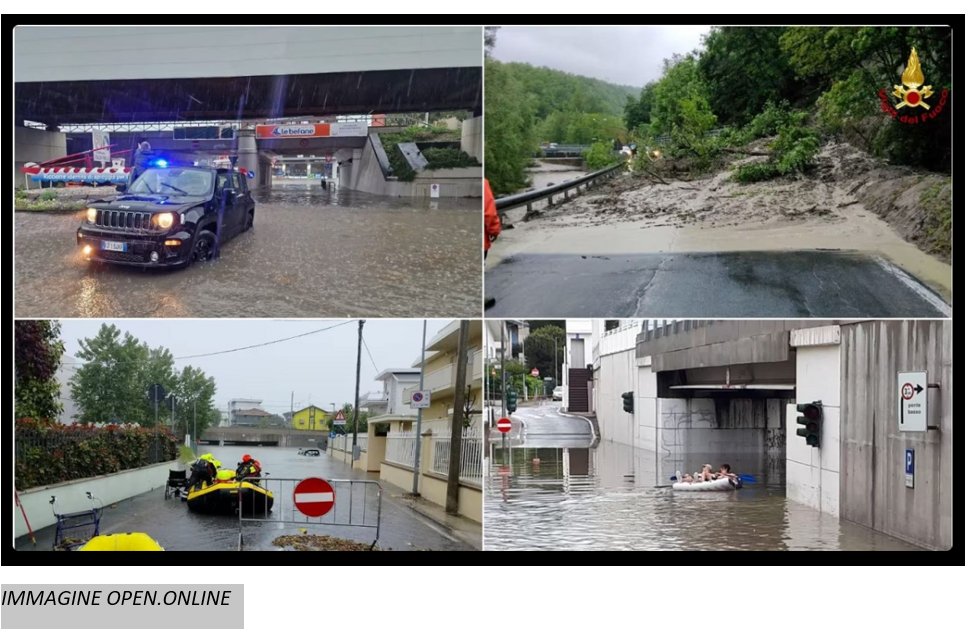 RossellaMuroni's tweet photo. Le drammatiche alluvioni di queste ore in #EmiliaRomagna e nelle #Marche sono l'ennesimo dramma della #crisiclimatica in atto. È urgente contrastare e adattarsi al cambiamento climatico, adottare una corretta gestione del territorio e una seria lotta dissesto idrogeologico https://t.co/FYlvZF9md8