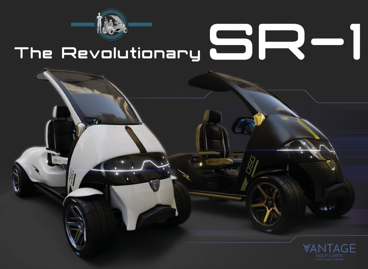 We are now taking Deposits 📷 on the REVOLUTIONARY SR-1 SINGLE RIDER GOLF CART. Click here to Learn more 📷 vantage-tag.com/sr1/ #vantagetag #golf #sr1 #ElectricVehicles