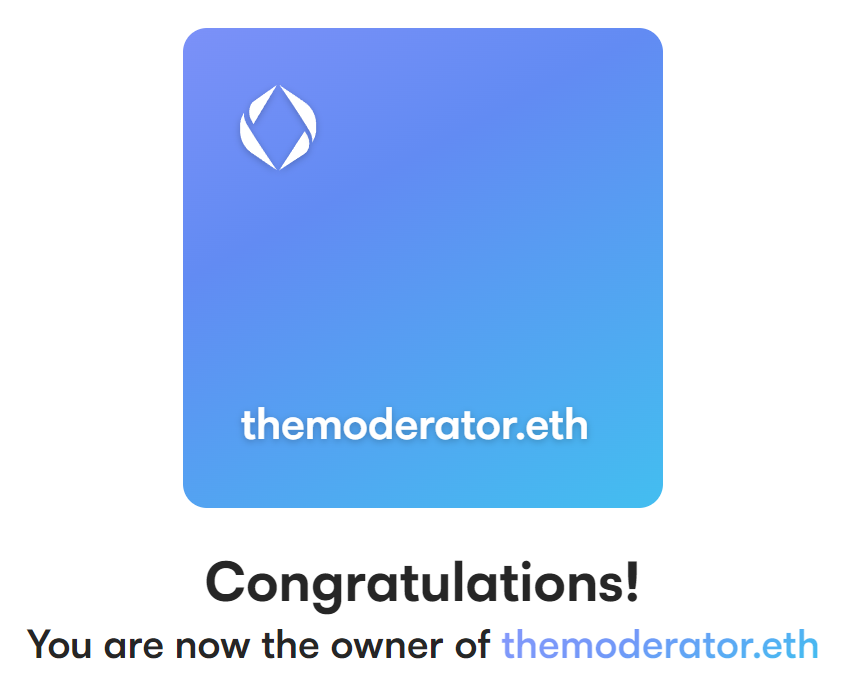 Rebranding to themoderator.eth

I am here to moderate.

do not @ me or you will be moderated.