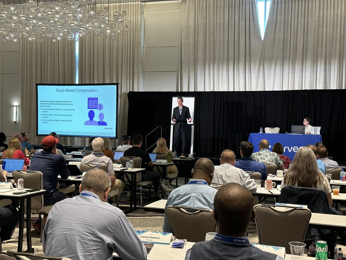 corveetax's tweet image. Huge thank you to Jim Duggan from @DugganBertsch for presenting on #entityoptimization #compensationanalysis and #complexclients at the #taxstrategies Masterclass today! 

#TaxTwitter #taxtok #taxplanning #taxadvisory
