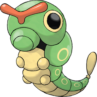 truepokemonfact's tweet photo. Caterpie (Bug Type) can have the ability Run-away and is never comfortable sitting in front 🙄. #pokemon https://t.co/LXDRXRbIKk
