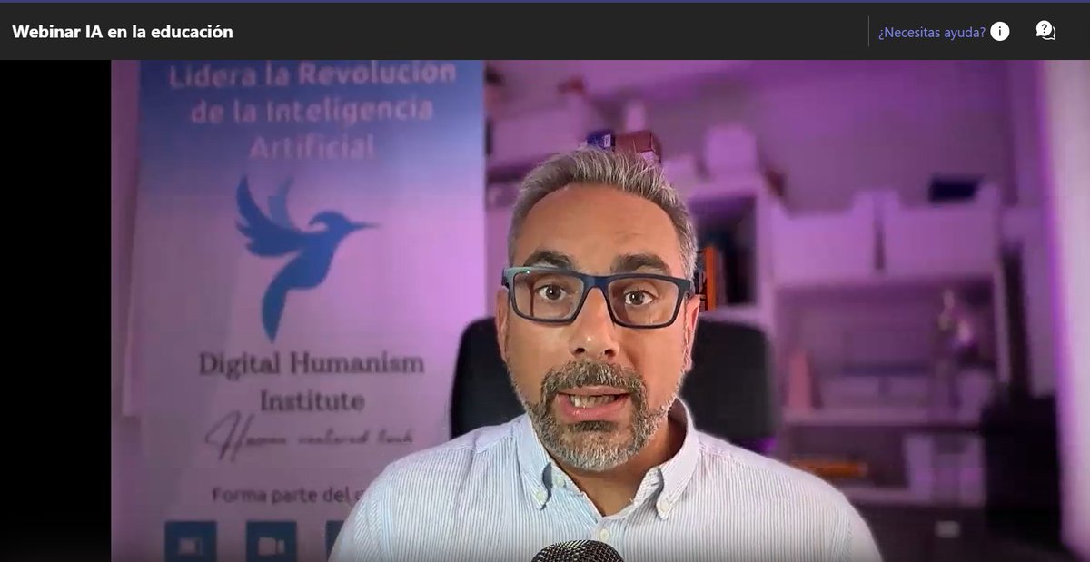 🧵Según <a href="/joaquin_pena/">𝐉𝐨𝐚𝐪𝐮𝐢𝐧 𝐏𝐞ñ𝐚 𝐏𝐡𝐃.</a> hay que saber preguntar a #ChatGPT como experto para recibir respuestas más completas, detalladas y más acordes a lo que queremos saber #WebinarIAeducacion