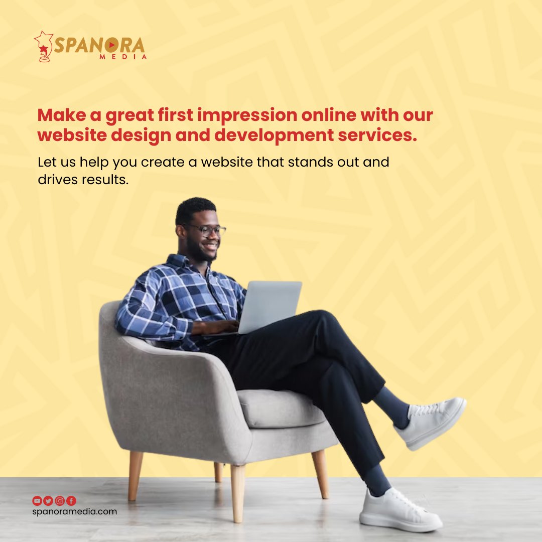 Our website design and development services can help you create a professional, user-friendly site that reflects your brand and drives conversions. Choose your package here: spanoramedia.com/website-design…. 

#DigitalMarketing #WebsiteDesign