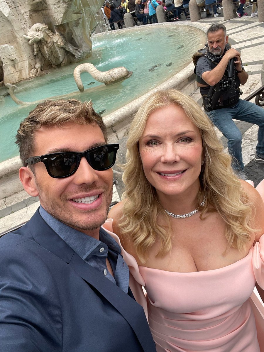 alberto_depisis's tweet photo. Oggi sul set 🎥 
#katherinekellylang https://t.co/l0QtXjHP1q