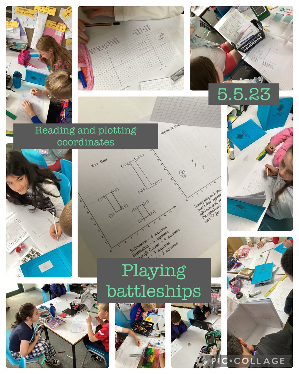 E have been learning about shape. We have looked at coordinates and how we read and plot them! 5T enjoyed a good game of battleships!🛳️ #WeAreBrightFutures #ltpamaths