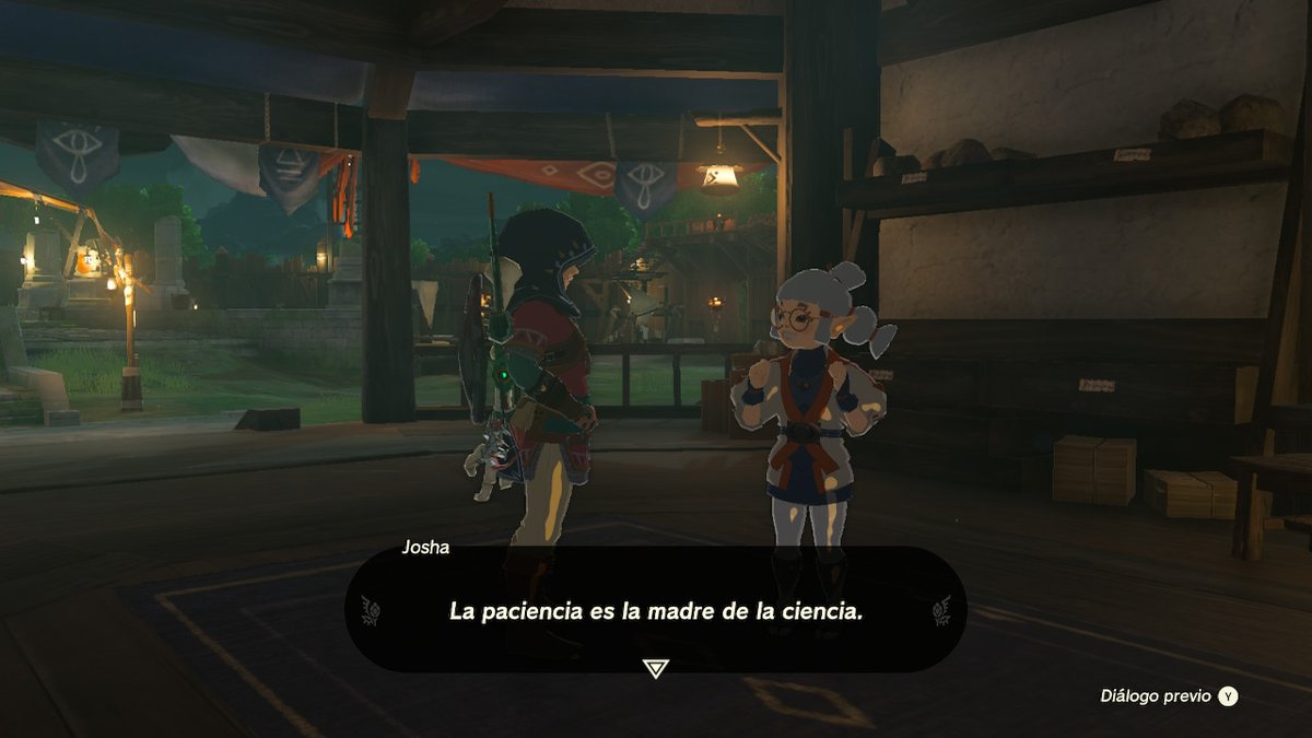 Phaazoid64's tweet photo. No es así, es: "La paciencia es la madre de las paciencitas". #TearsOfTheKingdom #Zelda #NintendoSwitch https://t.co/VGgmNgk6y0