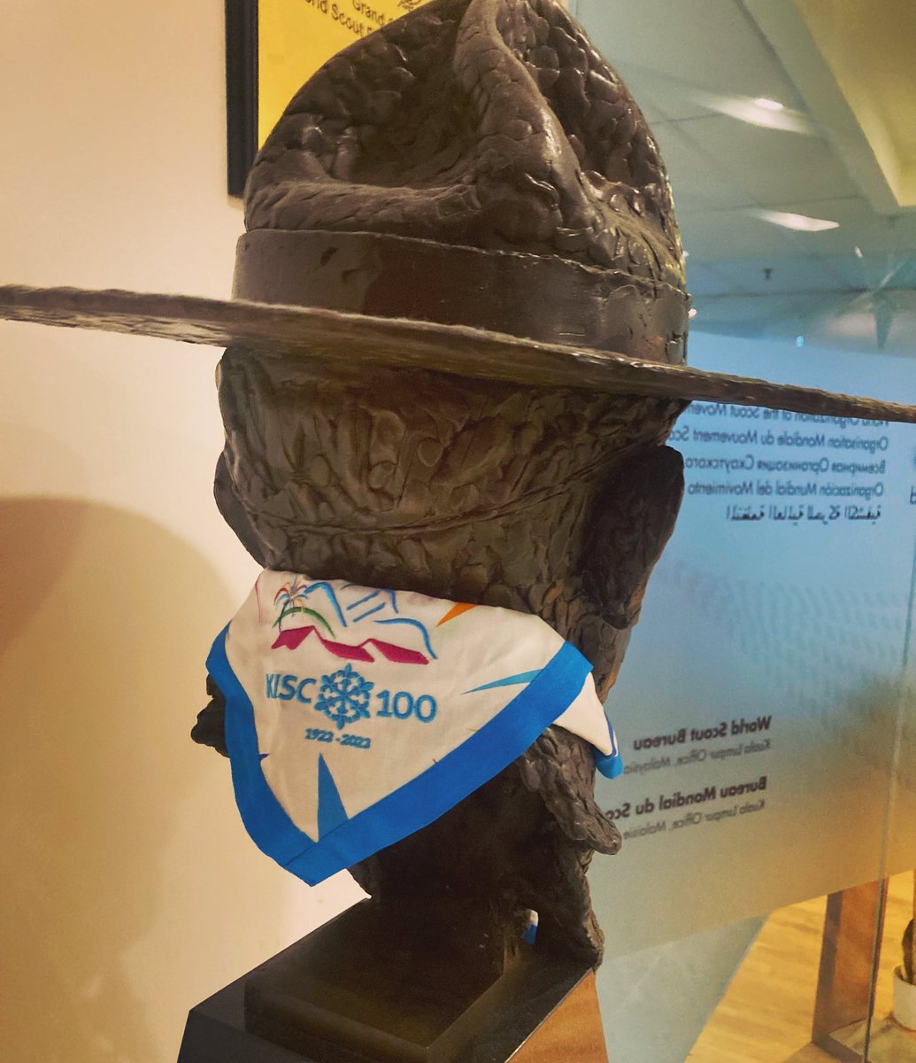RSchildboeck's tweet photo. #maviescoute #kisc100 #bp #badenpowell #oneWSB #wosm
His Lordship joins other #scouts in celebrating the cetenary of @KISC
@worldscouting https://t.co/RHdOdbzQPl