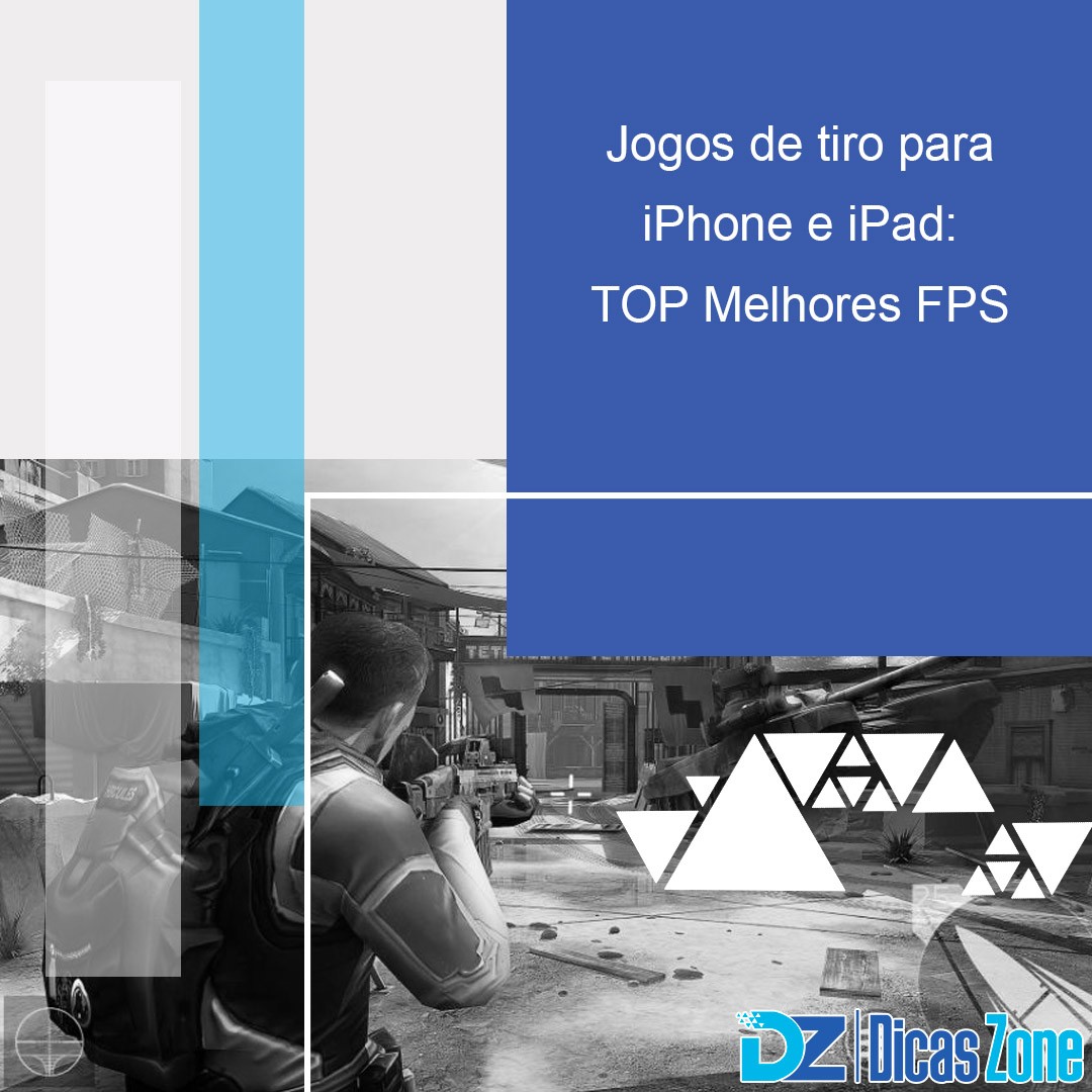 Jogos de tiro para iPhone e iPad [TOP Melhores FPS 2023 ]