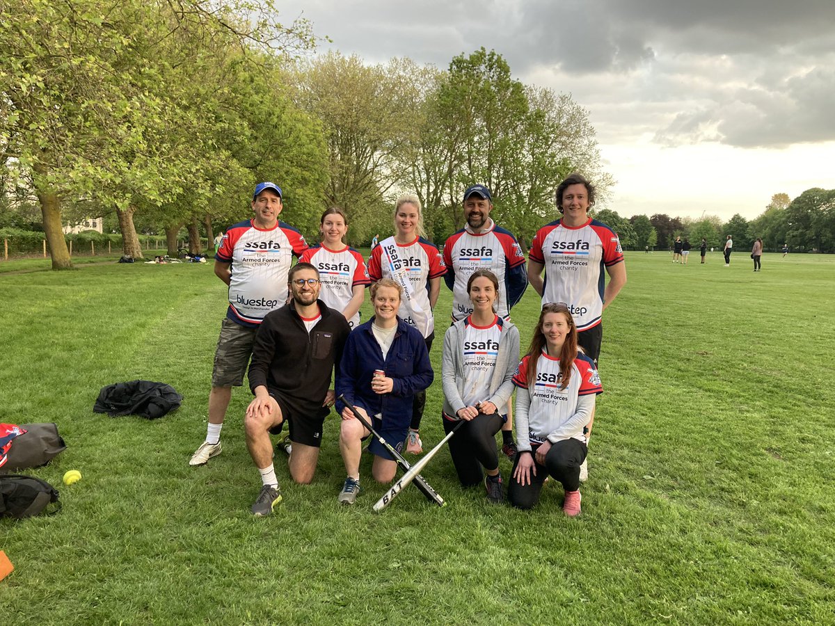 SSAFA Softball Team tweet media