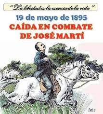 19 de mayo de 1895, caída en combate de José Martí, Nuestro Héroe Nacional. No fue solo un gran político, escritor, profesor, orador, periodista y poeta; su vida fue mucho más que eso porque la dedicó a la libertad de su pueble
#CubaViveEnSuHistoria 
<a href="/Avilacomunica/">Avila Comunica</a> #LatirAvileño