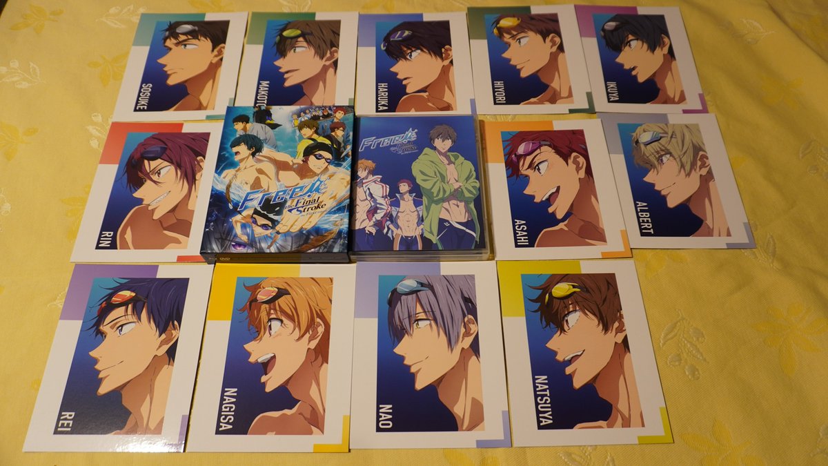 ThomasStorai's tweet photo. I received the blu-ray of Free! The Final Stroke Part 1, these postcards are beautiful 😍😍
『Free! The Final Stroke Part 1』のBlu-rayを受け取りました。これらのポストカードは美しいです😍😍
#TV_Free #FreeFinal https://t.co/xc3LnX0hmy