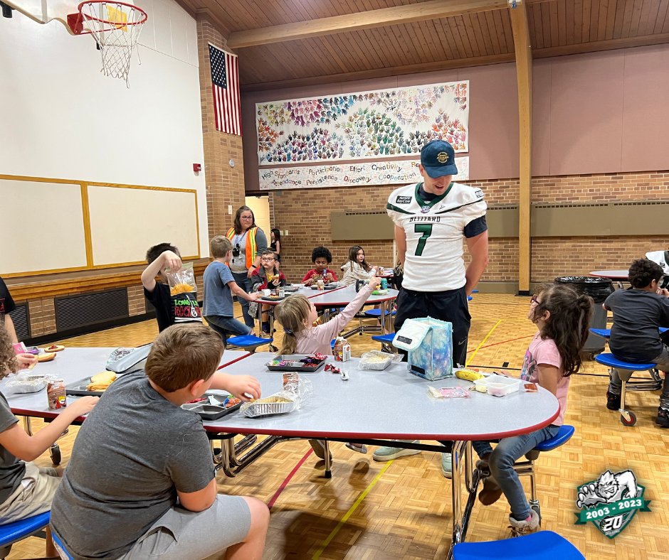 gbblizzard's tweet photo. Thank you Beaumont Elementary School for letting Max, Mike, Marquise, and Raheem visit your students for lunch and recess! Fun was had by all 😄 #GoBlizz #GetBlizzy #GBB #20Seasons
@MaxMeylor @NotGeeezy_ @M_Irvin8 @heemharv_7 https://t.co/vRvriaO0Jw