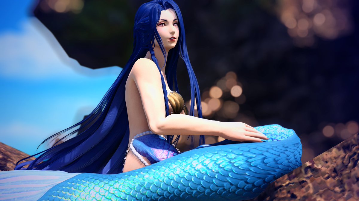 A new OC inspired by #mermay and an actual drawing/story oc of mine. Meet Marina.

#bluemermaid #GPOSERS