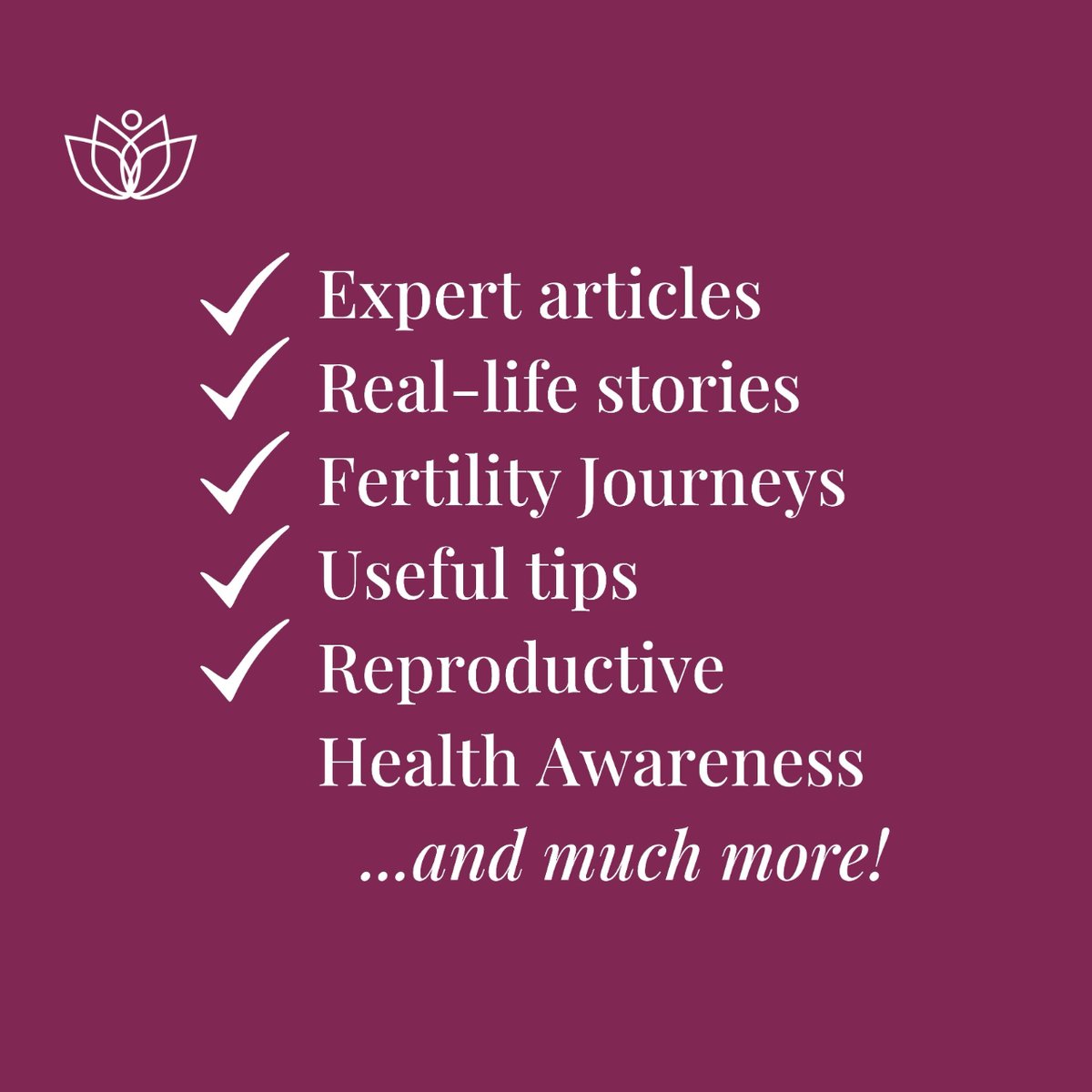 Female Health & Fertility tweet media
