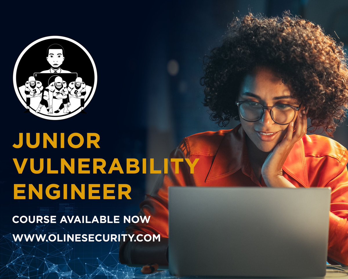 Olinesec's tweet image. 🔒 Break into #cybersecurity with ease! Our course will empower you to master the art of vulnerability engineering. 🛡️ No prior experience required! Unlock your potential and safeguard the digital world. Join us now! 💻💪 #LearnCybersecurity #infosec