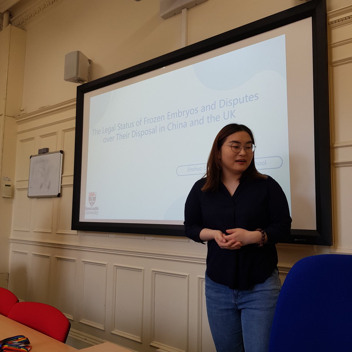 Proud of our Jinshuo @BalarLiu for her amazing presentation today at the <a href="/ncl_lawfutures/">Law and Futures Research Group</a>. We are so lucky to have her as our PhD colleague. Thanks <a href="/ISzpotakowski/">Igor Szpotakowski</a> and <a href="/IlkeTurkmendag/">Dr Ilke Turkmendag</a> for organising this event.
