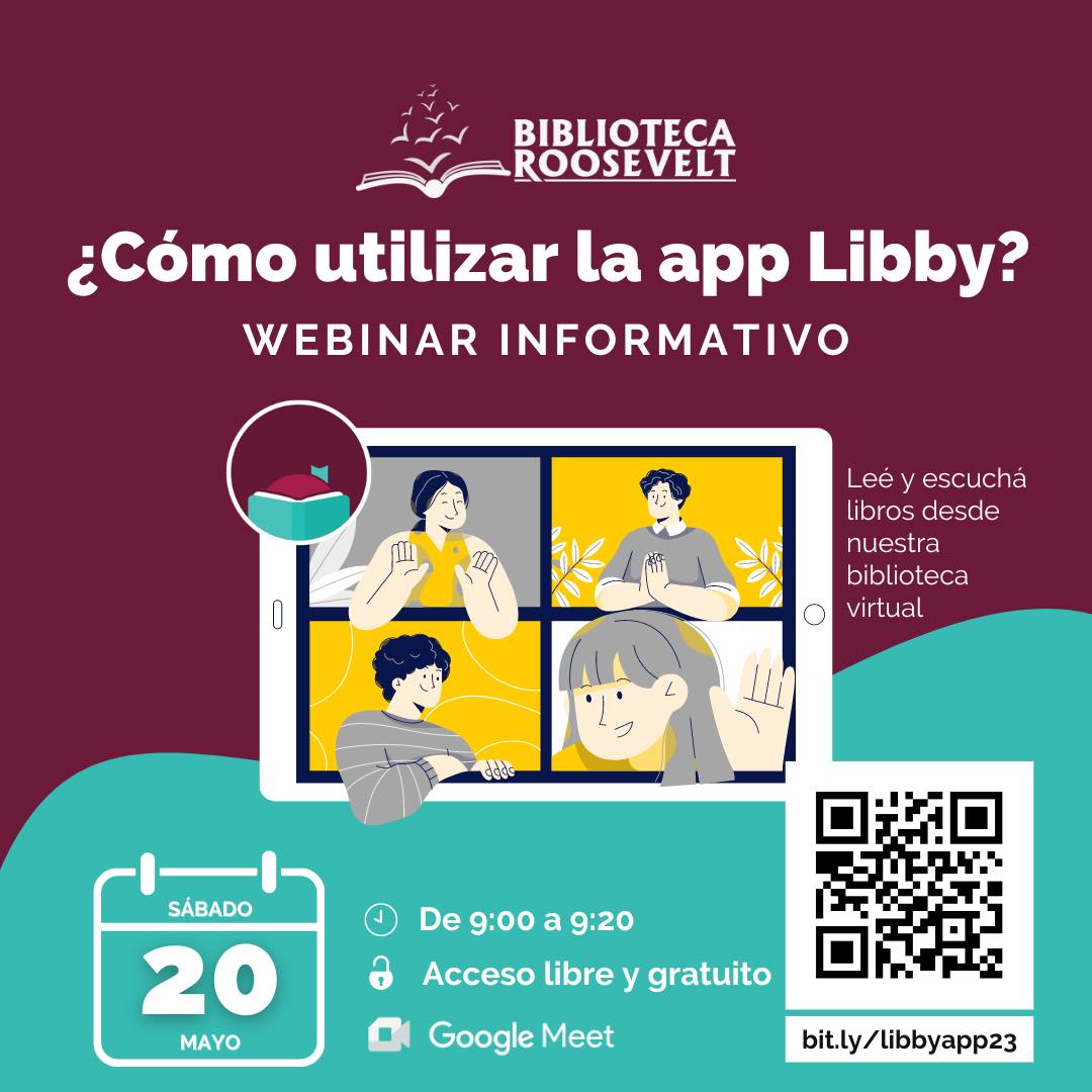 CCPA_paraguay's tweet photo. Primeros pasos en Libby app, tu aplicación de lectura  🙋‍♂️🙋🙋‍♀️
Unite a nuestro webinar informativo "Primeros pasos en Libby" y conocé la aplicación de lectura de la biblioteca de la mano de expertos. 👩‍💻

📲 Registrate completando el siguiente fomulario: https://t.co/XXQ3ueZele https://t.co/ccEzmhl720