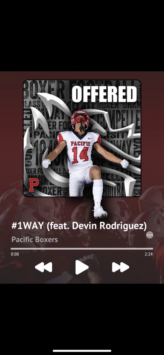Devin Rodriguez-2⭐️LB (@devinjrod13) on Twitter photo Blessed to receive a offer from Pacific University. <a href="/Boxer_Football/">Pacific Football</a> <a href="/Coach_BMeyer/">Braeden Lafaele Meyer</a>
<a href="/PrepRedzoneID/">Prep Redzone Idaho</a> <a href="/PGregorian/">Paul Gregorian</a> <a href="/NickFarman55/">Nick Farman M.S.</a> <a href="/coachdspillett/">Coach Spillett</a> <a href="/CoachDHansen/">Darren Hansen</a> <a href="/BrandonHuffman/">Brandon Huffman</a> Blessed to receive a offer from Pacific University. <a href="/Boxer_Football/">Pacific Football</a> <a href="/Coach_BMeyer/">Braeden Lafaele Meyer</a>
<a href="/PrepRedzoneID/">Prep Redzone Idaho</a> <a href="/PGregorian/">Paul Gregorian</a> <a href="/NickFarman55/">Nick Farman M.S.</a> <a href="/coachdspillett/">Coach Spillett</a> <a href="/CoachDHansen/">Darren Hansen</a> <a href="/BrandonHuffman/">Brandon Huffman</a>