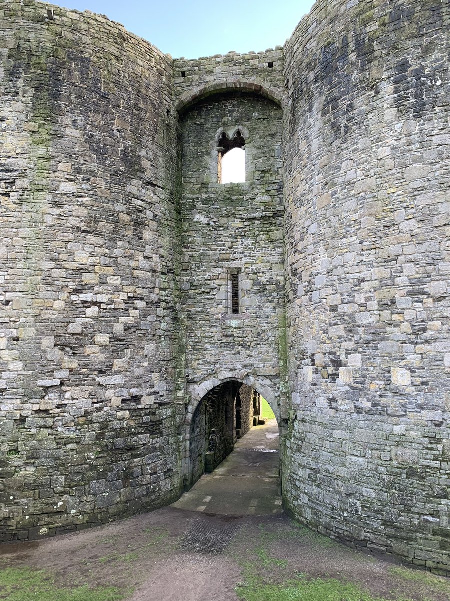 Inner entrance to Beaumaris Castle, Anglesey, Wales #welshwednesday #anglesey