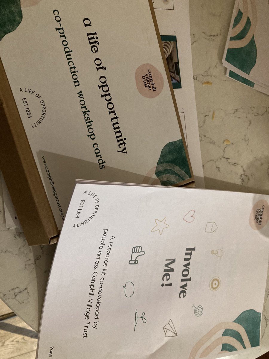 Phil_Gibbo's tweet photo. Such a honour to Co-deliver with Owen the embedding Co-production workshop to the leaders of @CamphillVillag1 I loved being the ‘Ant’ to Owens ‘Dec’ @sara_thakkar @robinasquith @CVTSharedLives https://t.co/WqDSBD2TOG