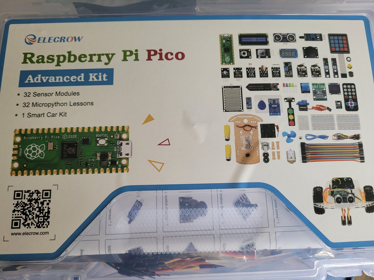 Inspired by @mikeirvingweb IoT and Hedgehogs talk and @CliffordAgius talk on IoT at #GlobalAzureLondon I have purchased a @Raspberry_Pi Pico kit. The greenhouse automation/ notification has completed step 1. Will ultimately need WiFi and solar power but small steps.

#GlobalAzure