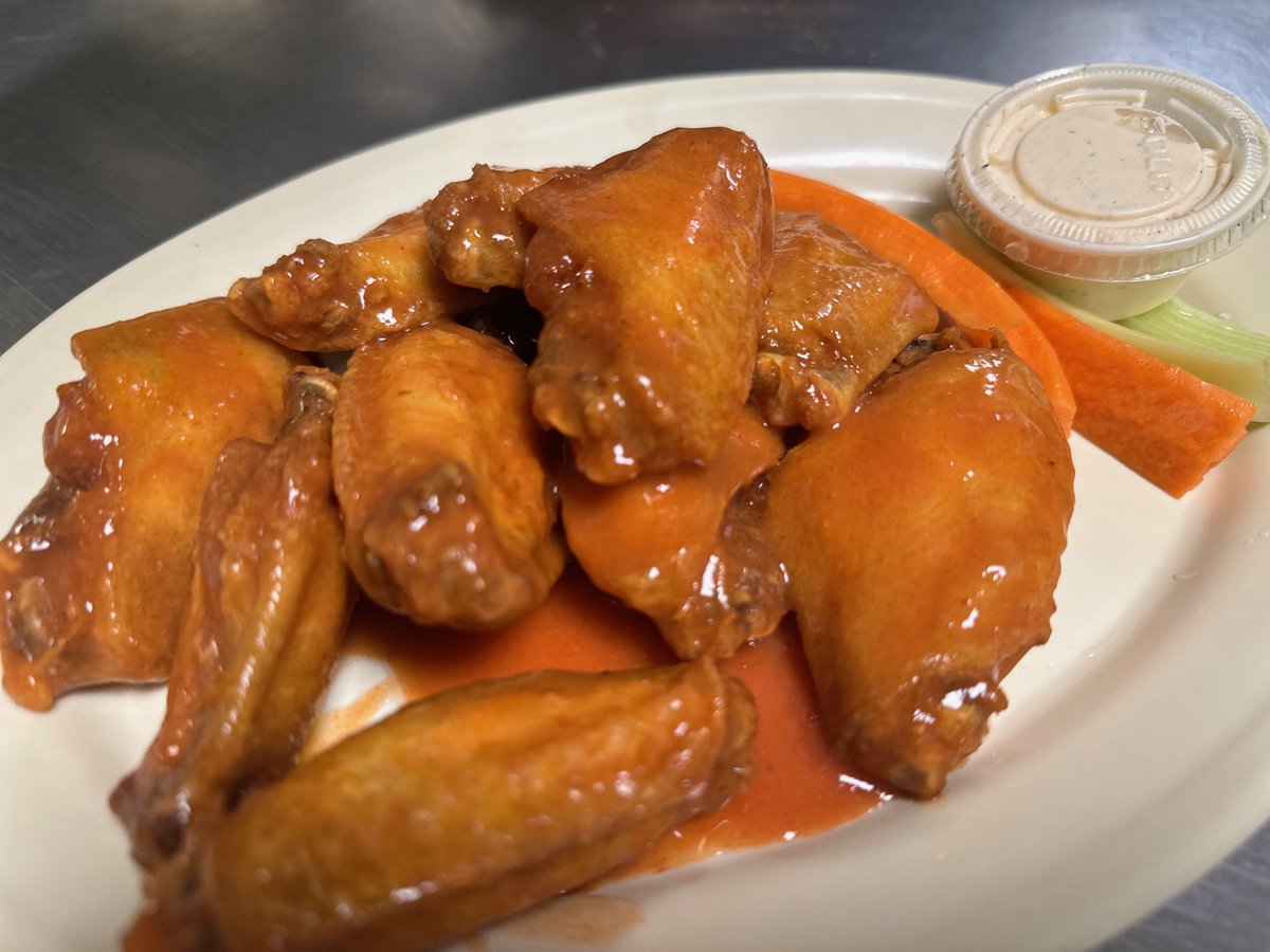 WING WEDNESDAY! 5 for $5 or 10 for $8 - All. Day. Long.  #FortWorthHotWings #FortWorthPizza #BrosForLife #WhereEverybodyKnowsYourName