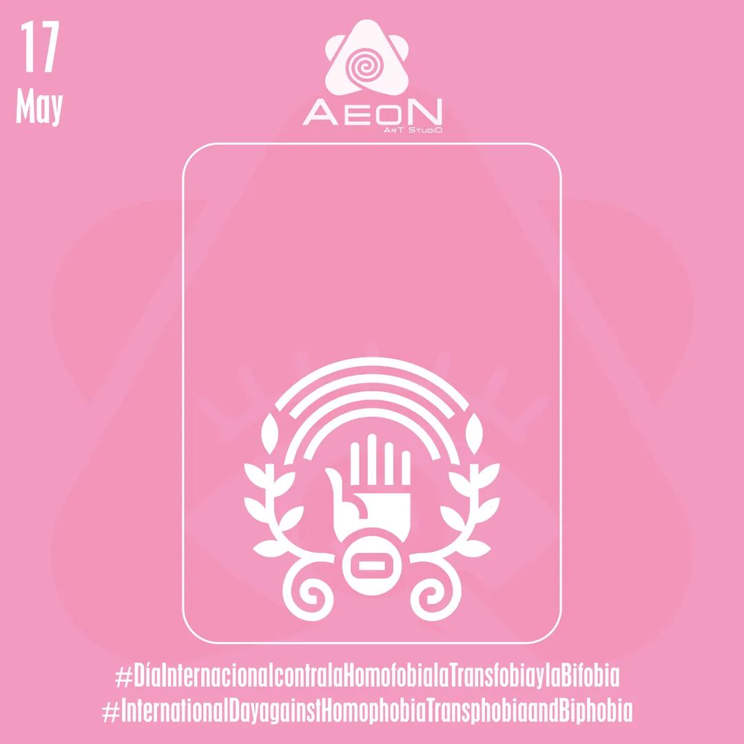 AeonArtStudio's tweet photo. #DíaInternacionalcontralaHomofobialaTransfobiaylaBifobia #InternationalDayagainstHomophobiaTransphobiaandBiphobia

#AeonArtStudio #dondetodoesposible #AeonArtStudioAces #TheAces #aeonnebula #aeonuniverse #positivemind https://t.co/ugk4DfZuiF