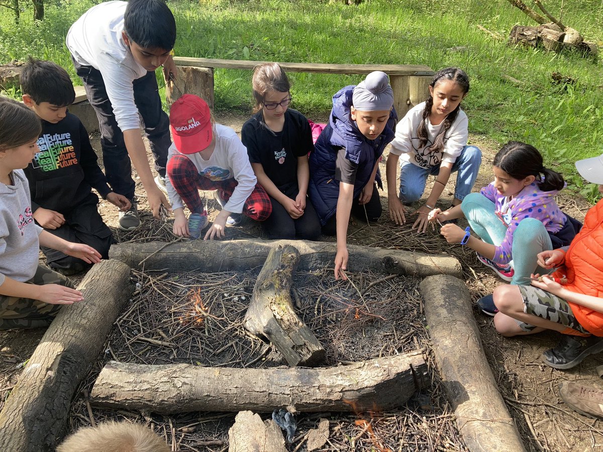 Year 4 have had a fun packed first day on our residential! Collaboration and perseverance have been key in orienteering, shelter building and starting a fire! #WeAreEtonEnd #findthejoy #collaboration