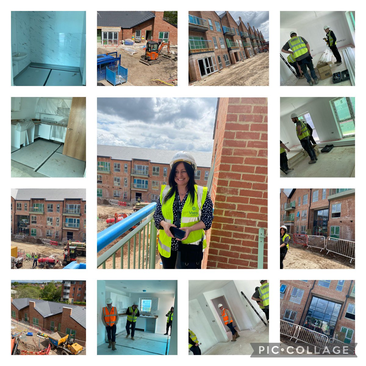 Fab visit this morning to Riverside’s Extra Care Development, Keswick Gardens, Rochdale due to open its doors later this year. So excited to see this scheme being brought to life over  the coming months. <a href="/RiversideUK/">Riverside Group</a> <a href="/nicholson_sally/">Sally Nichols</a> <a href="/VicSalm/">Victoria Salm</a>