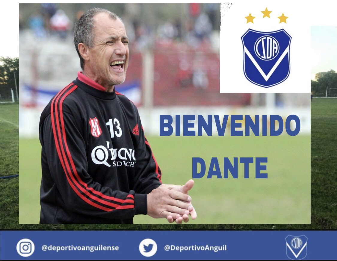 En el día de hoy se hará cargo del plantel profesional del #Fantinero #DanteJacobi  BIENVENIDO !!!

#ELCLUBDELPUEBLO 🔵⚽️🔵