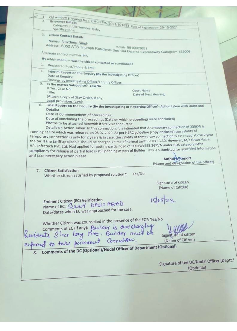 ajsingh_raja's tweet photo. ATS TRIUMPH sector 104, Gurugram. 
No permanent electric connections.
Open dumping of sewerage 
Mosquito breeding in swimming pool 
@mlkhattar @cmohry @DC_Gurugram https://t.co/83UiscjRgj