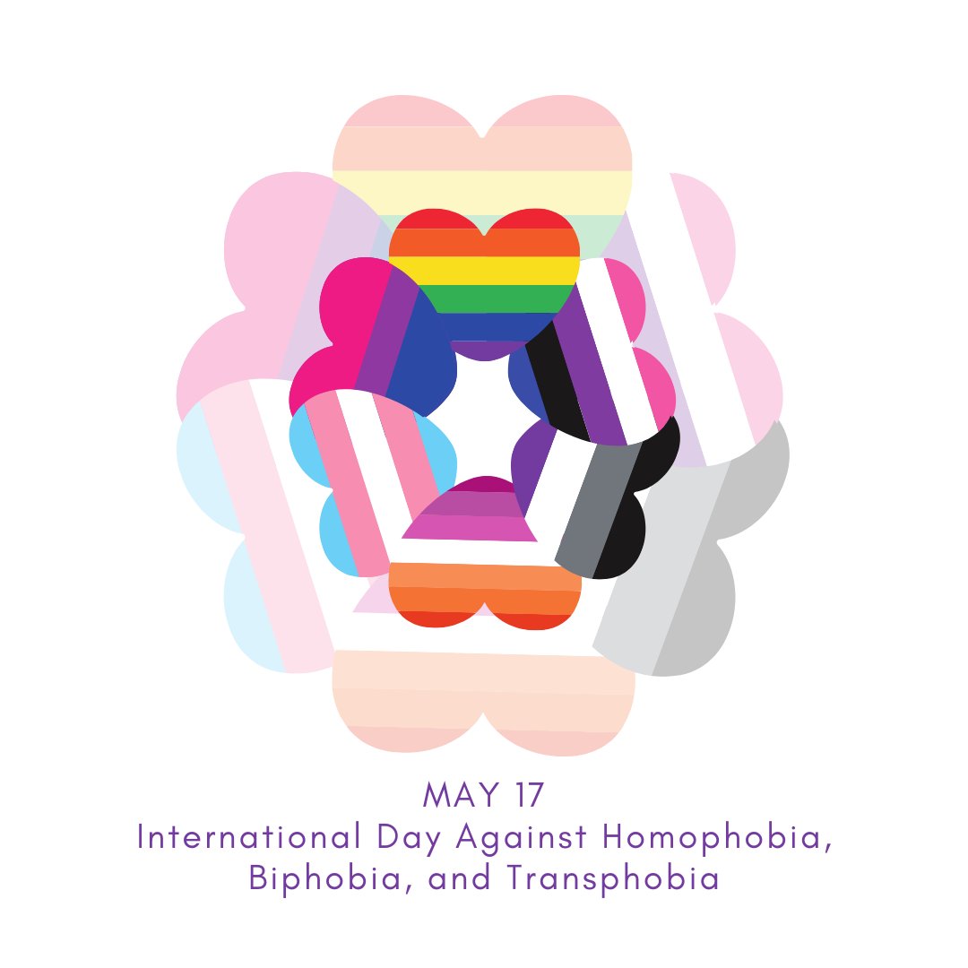 May 17 marks The International Day Against Homophobia, Biphobia, and Transphobia. The date was chosen to commemorate the World Health Organization's decision to declassify homosexuality as a mental disorder in 1990. Vancouver Hospice Society is an Equal Opportunity Employer.