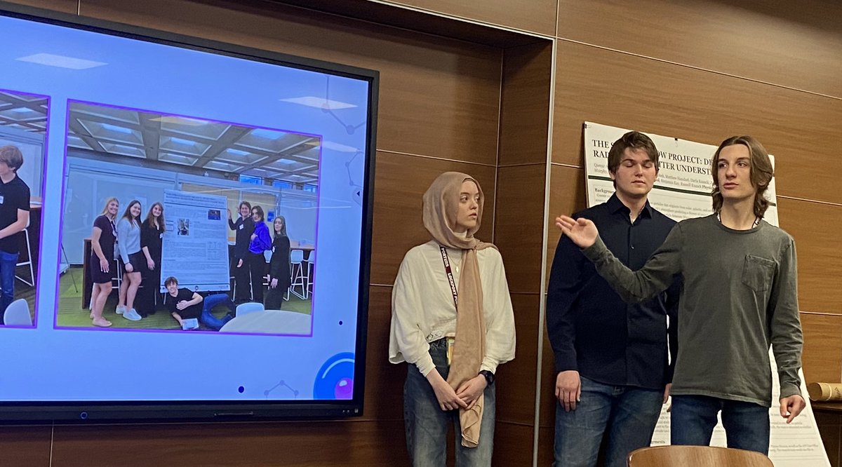 LthsScience's tweet photo. The LTHS Science Research Team led by Mr. Bill Kane presented their year-long project working in conjunction with @argonne National Lab. The team investigated radiation and ways to detect it. #argonnenationallab
#nsta
#lthsscience
#togetherwesucceed
#stem
#scichat https://t.co/sGDbi77JWE