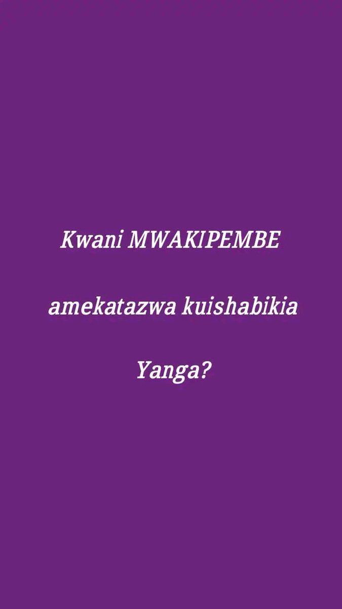Wananchiiiii