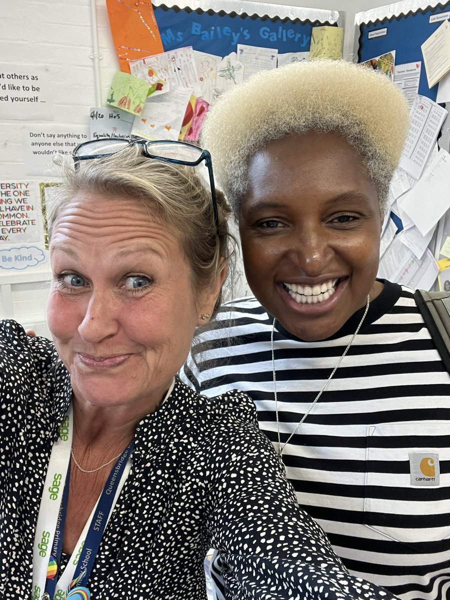 Thanks <a href="/thebad1/">Bad Lay-Dee #badlaydee (they/them)</a> Celebrating International Day Against Homophobia, Biphobia and Transphobia with @badlaydee teaching young people that it’s okay to be whoever you want to be!!!