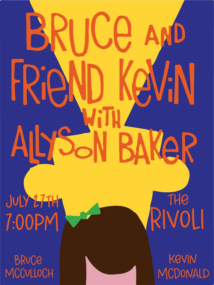 Let’s rock in July!!! 

July 26 tickets 
eventbrite.ca/e/bruce-friend…

July 27 tickets 
eventbrite.com/e/bruce-friend…