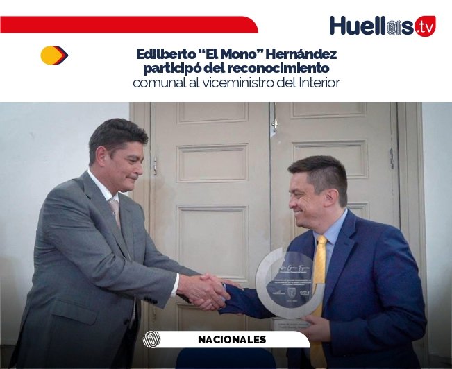 Huellas_Tv's tweet photo. Edilberto “El Mono” Hernández participó del reconocimiento comunal al viceministro del Interior
@ggarciaf90
https://t.co/8O6RsGF1Lu
.
#huellastvcienaga #canaldecomunicación #mediodedifusión #marketingdigital
#socialmedia #comunicamos https://t.co/5mRFWmJ9CM