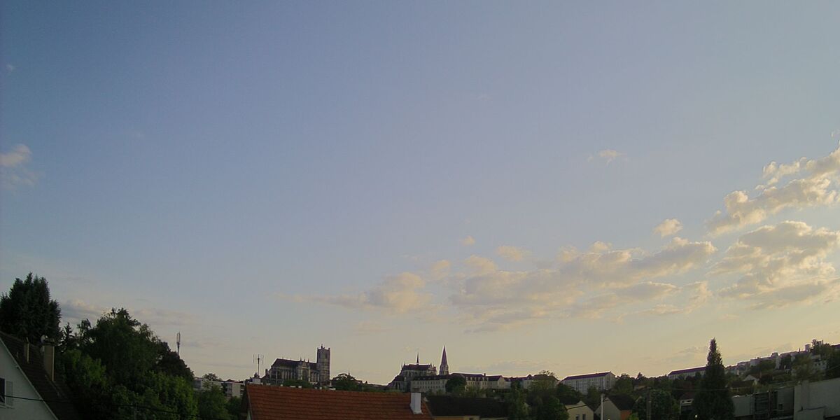 En ce moment, le ciel d'#Auxerre #live #SecretsAuxerre