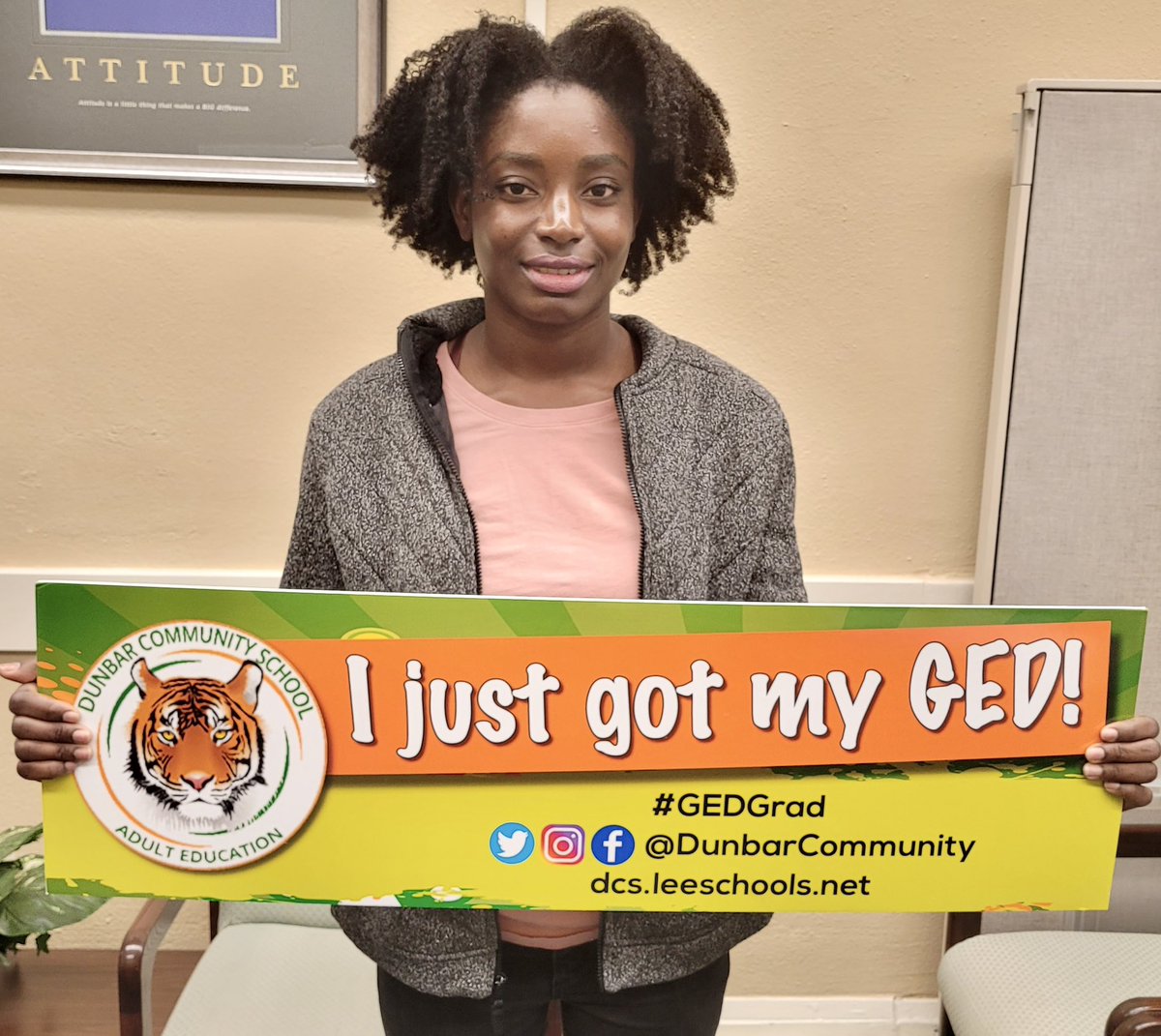 #DCS is excited to announce our next two graduates! These students just passed their GED exams today and will walk the stage with our other graduates this Saturday Congratulations Lily and Widline, you did it! 🥳 #GED #GEDGrad #AdultEducationMatters