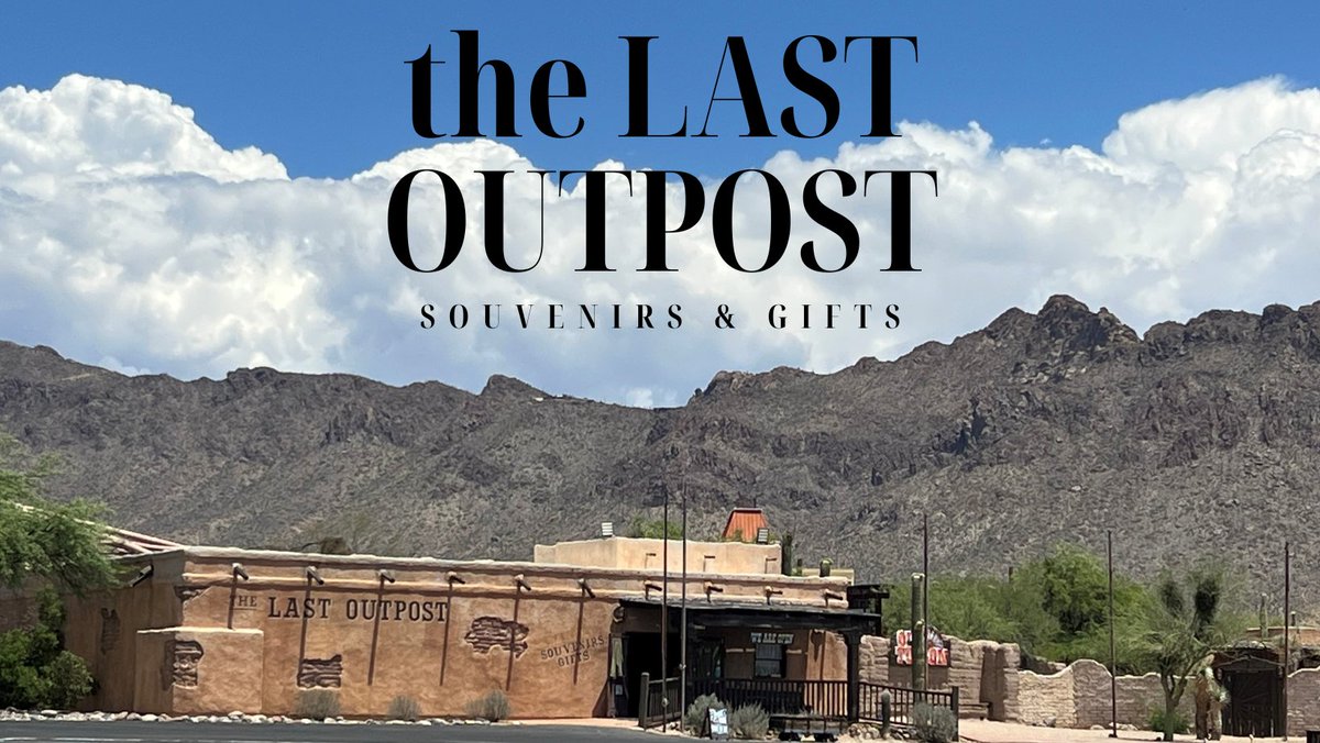 The Last Outpost is OPEN DAILY. Visit us this Summer from 10:00am - 4:00pm.
#oldtucson #arizona #visitarizona #tucson #visisttucson #pimaplay #exploretucson #thisistucson #adventure #exploreeverything #desert #colorsofnature #outdoors #travel #stayandwander #LastOutpost #shopping