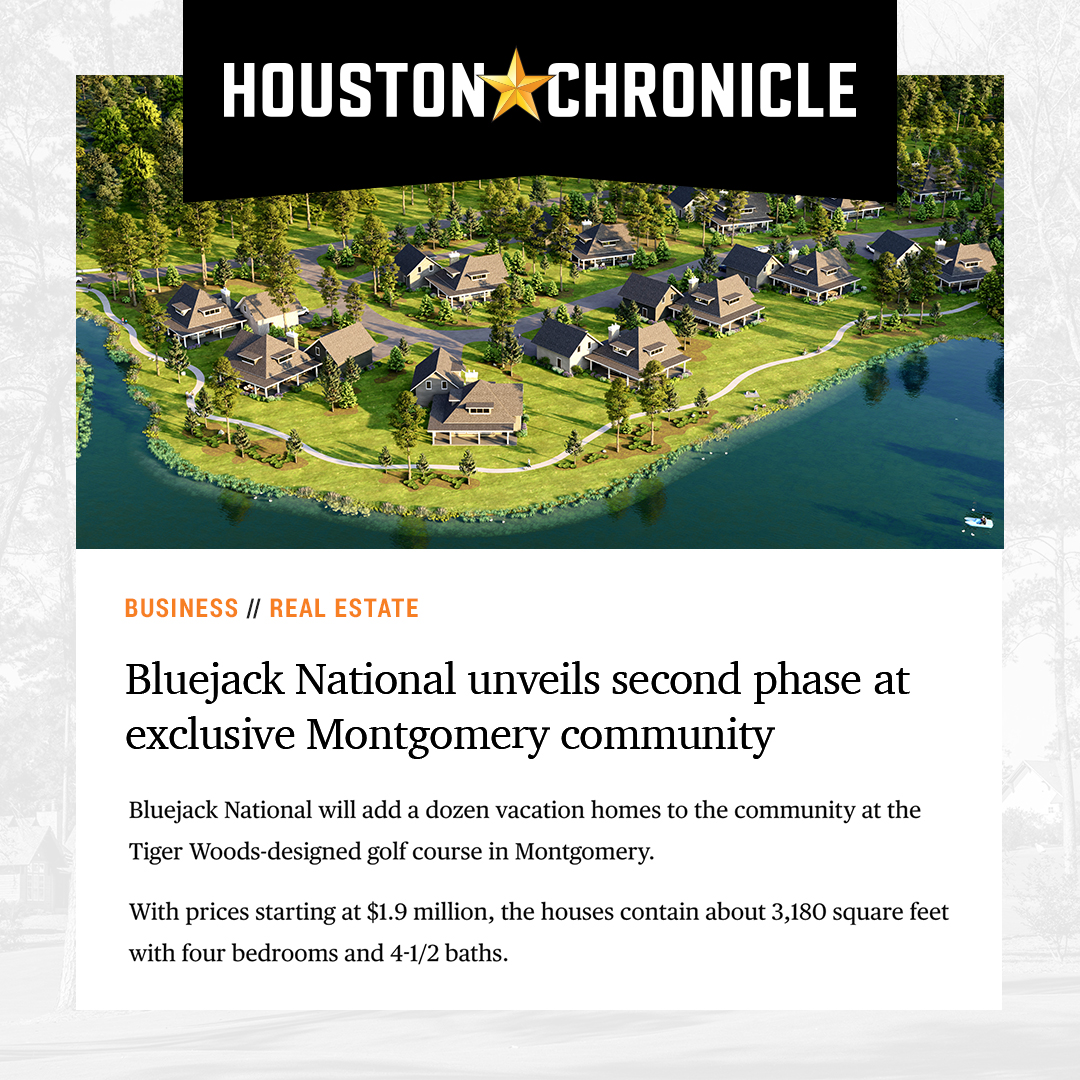 As the <a href="/HoustonChron/">Houston Chronicle</a> reports, the unique lifestyle amenities are adding to the real estate momentum <a href="/BluejackNation/">Bluejack National</a>:  bit.ly/3OnXHa1