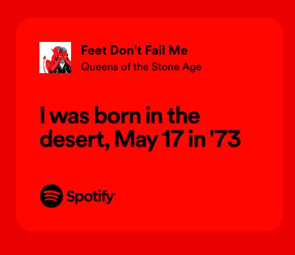 Happy a bit belated birthday, Josh Homme! 