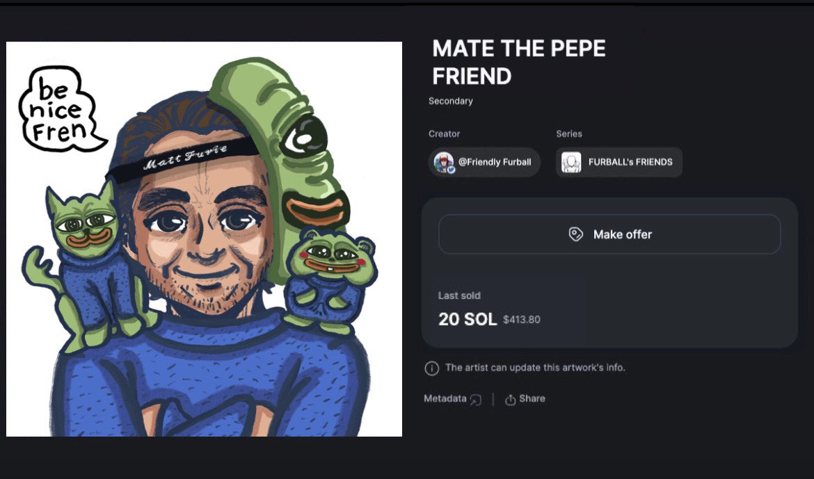 FURBALL’s FRIENDS #4 auction has ended🐱🐹😈💥✨

Final bid: 20 SOL 
Total bids: 3
Total bidders : 3

Thank you all for the support!🫶💥💥
  
Welcome my Fren <a href="/gercryptox/">ger</a> to the Frens HeadQuarters! 🤭😈