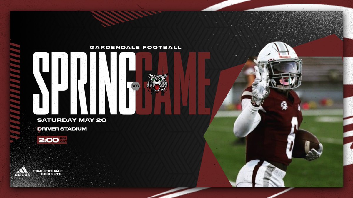 Spring Game this Saturday vs. Benjamin Russell🚀

Driver Stadium
2:00 PM 

#HailTheDale