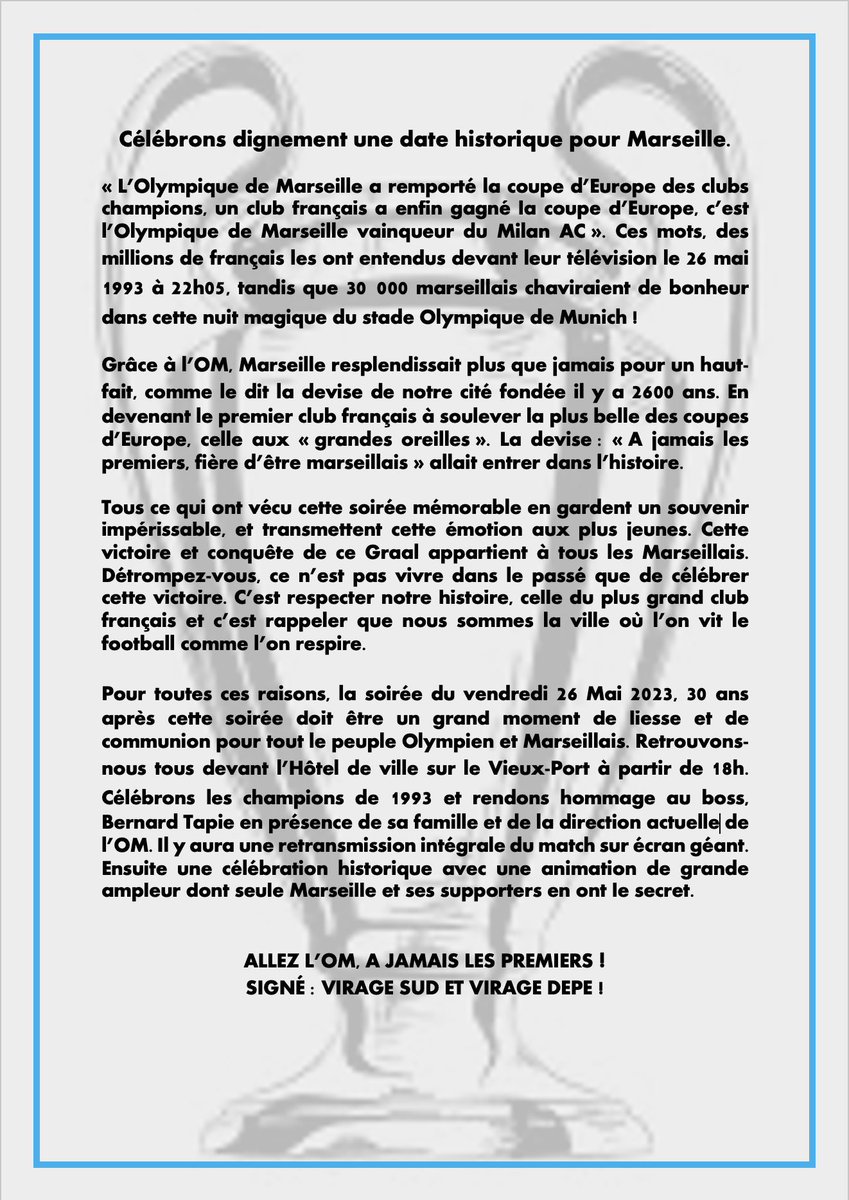 MTP_1994_'s tweet photo. Plus d’informations sont à venir concernant l’organisation de l’événement, nous comptons sur vous. https://t.co/JO65BgQvM8
