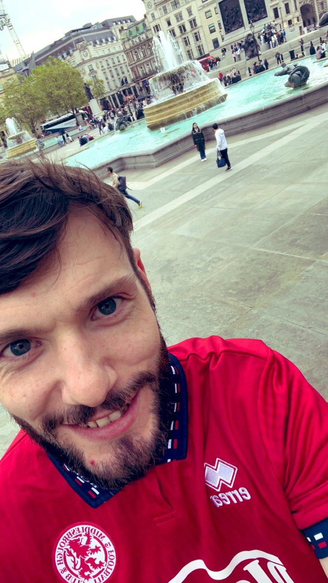 Big big big game tonight! Gutted I couldn’t be there at the riverside but I’m already down at Trafalgar Square starting the celebrations early <a href="/Boro/">Middlesbrough FC</a> <a href="/nmaddo/">Neil maddison</a> #UTB #boro