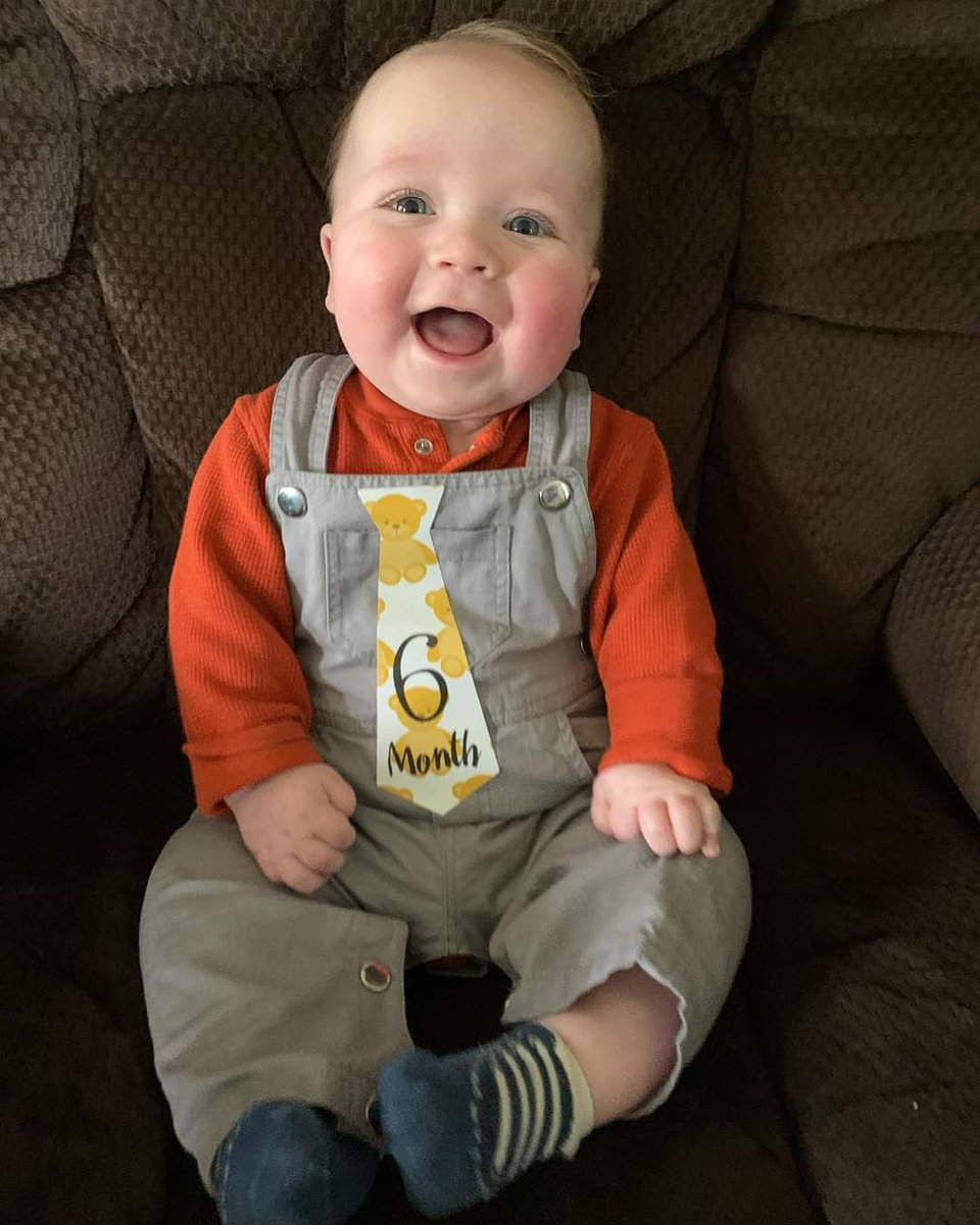 DavidVan65's tweet photo. Happy 6 month old son!  Smiles like this are priceless!
#dad #Smile https://t.co/d8ELkom8Dy